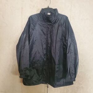 Women's Black Raincoat